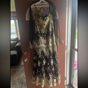 Formal gown never worn. Size 10 runs small.